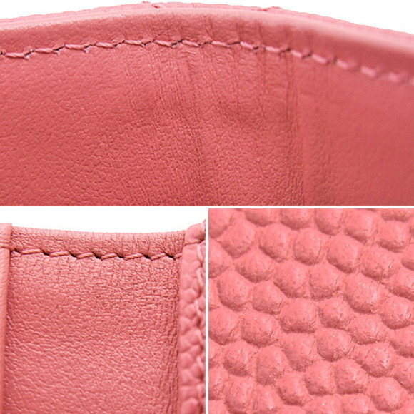 CHANEL Authentic Pink Caviar Leather Wallet - Picture 6 of 10